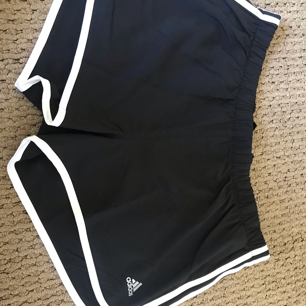 Adidas reflective running shorts